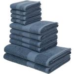Reduzierte Blaue My Home Handtücher Sets aus Baumwolle maschinenwaschbar 10-teilig 