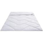 Reduzierte Weiße My Home Microfaser-Bettdecken aus Textil 155x220 