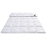 Reduzierte Weiße My Home Microfaser-Bettdecken aus Textil 200x200 