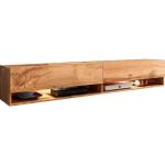 Beige Moderne Inosign Nachhaltige Lowboards Hochglanz aus Holz Breite 150-200cm, Höhe 0-50cm, Tiefe 0-50cm 