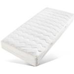 Reduzierte Weiße My Home Matratzenschonbezüge mit Reißverschluss aus Polyester maschinenwaschbar 140x200 
