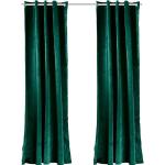 my home Vorhang »Velvet Uni«, Ösen (2 St), Samt, grün, dunkelgrün