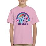 Pinke Hasbro My little Pony My little Pony Kinder T-Shirts mit Pferdemotiv für Mädchen 