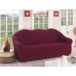 Bordeauxrote Moderne Sofabezüge 2 Sitzer aus Polyester 