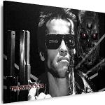 Terminator XXL Leinwandbilder handgemacht 100x150 1-teilig 