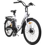 MYATU C0126 Urbanbike (Laufradgröße: 26 Zoll, Damen-Rad, 450Wh, Weiss)