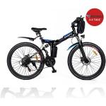 Myatu E-Bike »26 Zoll E-Mountainbike Elektrofahrrad mit 36V 10,4AH Akku«, 21 Gang, Kettenschaltung, 250,00 W, Schwarz