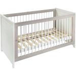 Reduzierte Weiße Moderne My-baby Kinderbetten lackiert aus Massivholz 70x140 Breite 100-150cm, Höhe 100-150cm, Tiefe 0-50cm 