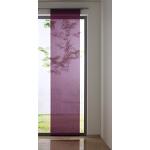 Violette mydeco Flächenvorhänge & Flächengardinen aus Polyester transparent 