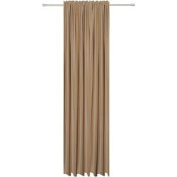 mydeco Schlaufenvorhang »Balance«, halbtransparent, verschiedene Größen, modern und leicht, beige, 135 x 245 cm - B-Ware neuwertig