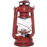Rote Shabby Chic Laternen LED beleuchtet 