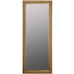 Goldene Shabby Chic Badspiegel & Badezimmerspiegel aus Paulownia 