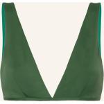 Grüne MYMARINI Bio Nachhaltige Bikini-Tops aus Polyamid ohne Bügel für Damen Größe M für den für den Winter 