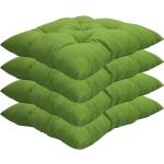 Grüne Outdoor Kissen aus Polyester Outdoor 40x40 4-teilig 