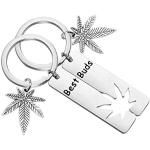 Nickelfreie Silberne Schlüsselanhänger & Taschenanhänger aus Edelstahl für Kinder 