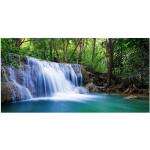 Blaue mySPOTTI Wasserfälle & Wasserfallbrunnen mit Wandhalterung 