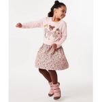 Reduzierte Rosa Jerseykleider für Kinder aus Jersey für Mädchen 