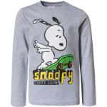Langärmelige Die Peanuts Snoopy Longsleeves für Kinder & Kinderlangarmshirts aus Baumwolle für Jungen 