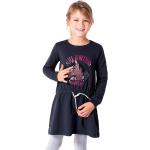 Reduzierte Dunkelblaue Kindersweatkleider aus Baumwolle für Mädchen 