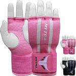 Mytra Fusion innenhandschuhe Boxen boxbandagen Schutz Easy Wraps Handschuhe mit Gel-Polsterung entlang des Verschlusses der Handschlaufe (L/XL, Pink/White)