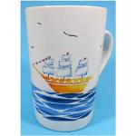 Maritime Kaffeetassen aus Keramik 