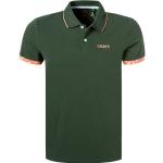 N.Z.A. Herren Polo-Shirt, Baumwoll-Piqué, dunkelgrün