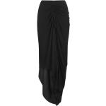 Schwarze Elegante N. 21 Midi Festliche Röcke mit Reißverschluss aus Seide enganliegend für Damen Größe XXL 