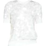 Weiße N. 21 T-Shirts durchsichtig aus Baumwolle für Damen Übergrößen 