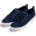 Marineblaue Unifarbene Casual Low Sneaker für Damen Größe 38 