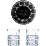 Game of Thrones Haus Tyrell Runde Whiskygläser aus Kristall graviert 