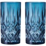 Blaue Vintage Nachtmann Noblesse Glasserien & Gläsersets aus Kristall 2-teilig 