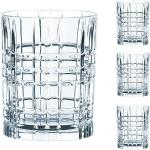 Moderne Nachtmann Square Quadratische Whiskygläser aus Kristall 4-teilig 