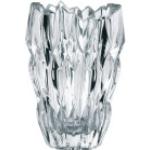Nachtmann Vase 88333 Quartz Oval, Kristallglas, Tischvase, konisch, Höhe 16 cm