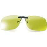 Gelbe Sonnenbrillen-Clips für Herren 