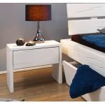 Weiße Main Möbel Jeanette Nachttische Massivholz lackiert Breite 0-50cm, Höhe 0-50cm, Tiefe 0-50cm 