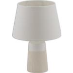 Reduzierte Weiße Rustikale Näve LED Tischleuchten & LED Tischlampen aus Keramik E14 