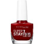 Rote Maybelline Jade ForeverStrong Nagellacke 