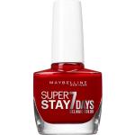 Nagellack Superstay Forever Strong 7 Days 06 deep red