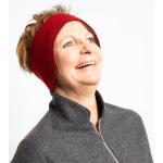 Rote Nahtur Design Nachhaltige Headbands & Stirnbänder aus Wolle für Damen 