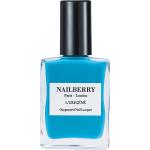Pastellblaue Nailberry Nagellacke 15 ml für Herren 