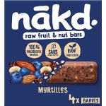 nakd Barre Muffin Mirtillo/Blueberry Muffin Senza