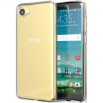 HTC Desire 12 Cases Art: Soft Cases durchsichtig mit Knopf aus Silikon 