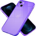 Violette iPhone 13 Mini Hüllen durchsichtig aus Silikon mini 