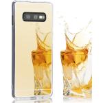 Goldene Samsung Galaxy S10e Cases mit Spiegel 