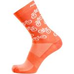 Orange Nalini Thermo-Socken für Herren Größe M 