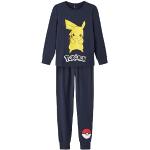 Reduzierte Saphirblaue name it Pokemon Bio Kinderschlafanzüge & Kinderpyjamas für Jungen Größe 146 