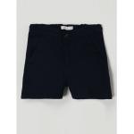 Reduzierte Marineblaue name it Chino Shorts für Kinder aus Baumwolle Größe 110 