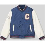 Blaue name it Stehkragen College Jacken für Kinder & Baseball Jacken für Kinder aus Polyester für Jungen Größe 104 