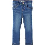 Reduzierte Blaue name it Slim Jeans für Kinder mit Knopf aus Denim für Mädchen Größe 116 