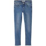 Blaue name it 5-Pocket Jeans für Kinder mit Reißverschluss aus Baumwollmischung für Mädchen Größe 104 